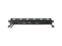 Ibiza Barra De LEDS C/ Strobe 6 LEDS RGBW 8W DMX Comando Ibiza Barra De LEDS C/ Strobe 6 LEDS RGBW 8W DMX Comando